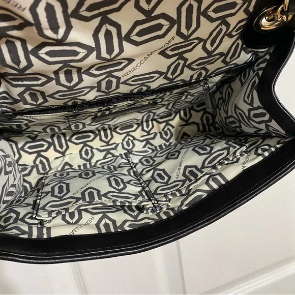 Rebecca Minkoff LARGE Quilted Studded Affair Bag